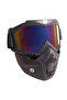 نظارات دراجات نارية MSK001 Enduro / Off-Road مع عدسات عاكسة باللون الأزرق - 3