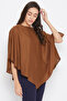 Solid Feeding Cape in Coffee colour - Rayon - 4