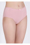 3005 High Waist Cotton Mixed Color Set of 4 Women's Panties - 2