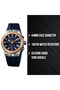 Men's Analog Blue Dial Watch - HNG1230.599 - 3