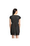 Polka Print Short Nightdress With Lace Hems - 5
