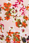 Floral Print Short Night Dress in Multicolour- Crepe With Matching NS1329P19 - 6