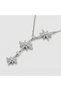 316L Steel Anti-Tarnish Women's Necklace |   Silver Color Pole Star Women's Necklace - 2