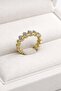 Zircon Stone Vip Ring - 6