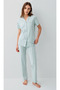 Women'S, Modal, (with Socks as a Gift), Shirt Pajamas - 2