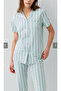 Women'S, Modal, (with Socks as a Gift), Shirt Pajamas - 4