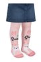 Let It Snow 6- Baby Girl Pantyhose - Pink