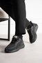 Men's Black Knitwear Slip-In Sports Shoes No Bending, No Lacing, No Stress, Step and Go - 5