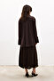 Sateen shirt with wide cuffs - 6