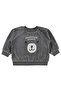 Teddy Bear Embroidered 6-18 Months Sweatshirt - Gray 12-18 Months
