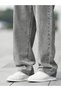 Men's Baggy Fit Wide Leg Jean Trousers Regular Waist Oversize Loose Fit Denim - 3