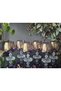 Handmade Crystal Elizabet Purple 24K Gold Engraved 6 Piece Serving Set Coffee Side Water Glass 250Cc