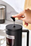 Pamir Herbal Tea and Filter Coffee Pot French Press 800 ml Black - 4