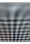 Light Blue Houndstooth Patterned 100% Cotton Fabric - 2