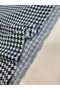 Light Blue Houndstooth Patterned 100% Cotton Fabric - 5
