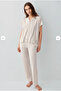 Women'S, Shirt Model, (with Socks as a Gift), Pajama Set - 2
