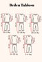 Girl's & boy's printed pajama set with pocket detail & long sleeves - 8