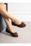 Urban Women's Brown Bowknot Ballerinas - 2