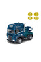 Lighted and Sound Friction Powered Tow Truck Die-Cast Toy Car 15 cm - 2