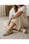 Pointed Toe Knitwear Daily Home and Outdoor Women's Flat Shoes - 3