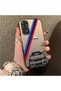 Redmi Note 11 Compatible Silicone Bmw Patterned Edge Hard Back Anti-Fall Phone Case - 2