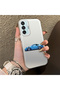 Samsung Galaxy M15 Compatible Silicone Bmw Patterned Edge Hard Back Anti-Fall Phone Case - 2