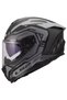 CHALLENGER 2 DRAVIX MAT GRİ KASK - 6