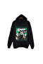 One Piece - Ronoa Zoro - Anime Printed Unisex 100% Cotton Black Hooded Sweatshirt