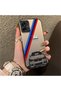 Samsung Galaxy A06 Compatible Silicone Bmw Patterned Edge Hard Back Anti-Fall Phone Case - 2
