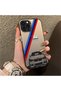 iPhone 15 Pro Max Compatible Silicone Bmw Patterned Edge Hard Back Anti-Fall Phone Case - 2