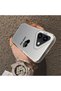 iPhone 16 Compatible Heart Patterned Silicone Edge Hard Back Anti-Fall Phone Case - 3