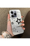 Tecno Spark 20 Pro 5g Compatible Silicone Edge Hard Back Anti-Fall Phone Case Stars Patterned - 2