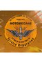 Round 20X20CM 1pc MOTOBECANE Vintage Aluminum Wall Sign 20.32x20.32 cm - Retro Motorcycle Art with F - 4