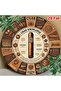 Round 20X20CM 2D Flat - Vintage Cigar Knowledge Infographic Round Aluminum Wall Art Sign - Gentleman - 7