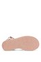 26Y428-2 Women's Stoned Flat Sandals Beige - 4