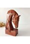 Decorative Book Holder with Cubit Horse Figurine