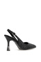 Elit Pm07 K7001 Women's Classic Heeled Shoes Black - 4