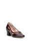 Elit Pm280 K528 Women's Classic Heeled Shoes Brown - 2