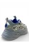 502 Orthopedic Unisex Children's Grey/Blue Comfortable Sneaker - 5