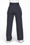 Anthracite Lycra Velcro Closure Women's Palazzo Pants - 6