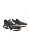 M22480 Genuine Leather Khaki Green Men's Sneaker Sports Shoes - 5