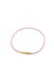 Steel Mesh Rope Bracelet - Pink - 2
