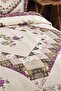 غطاء سرير مزدوج مبطن من ÖRTÜM SANTE مقاس 250×260 + 2 غطاء وسادة - 2