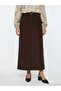 Trendlucky Plus Size Standard Fit Corduroy Skirt with Difference - 3