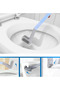 Golf Design Silicone Toilet Brush Bendable Wc Toilet Bowl Cleaning Brush with Hanger - 5