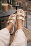 Double Buckle Stylish Design Open Front Beach Pool Garden Sea Summer Soft Thick Soled Daily Slippers - 2