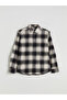 Black Regular Fit Long Sleeve Plaid Men's Lumberjack Shirt - 5