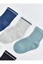 Rmz Gi̇yi̇m Farkiyla Classic Baby Boy Socks 5-Pack - 3
