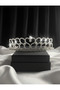 Swan Model Silver Color Bridal Crown, Promise Engagement Crown, Party Crown - 3