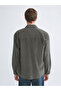 Ozmarka New Season Comfortable Fit Long Sleeve Velvet Men's Shirt Jacket - 7